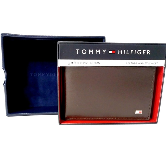 Men's Leather Wallet Tommy Hilfiger - Picture 2 of 5